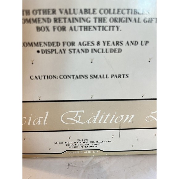 Treasured Memories Young Friends Collection Porcelain Doll Vintage 1991 - Picture 14 of 16